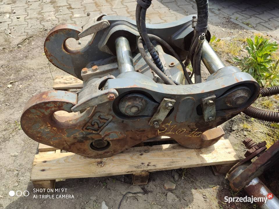 szybkozłącze SWA 48 do koparki Liebherr śląskie