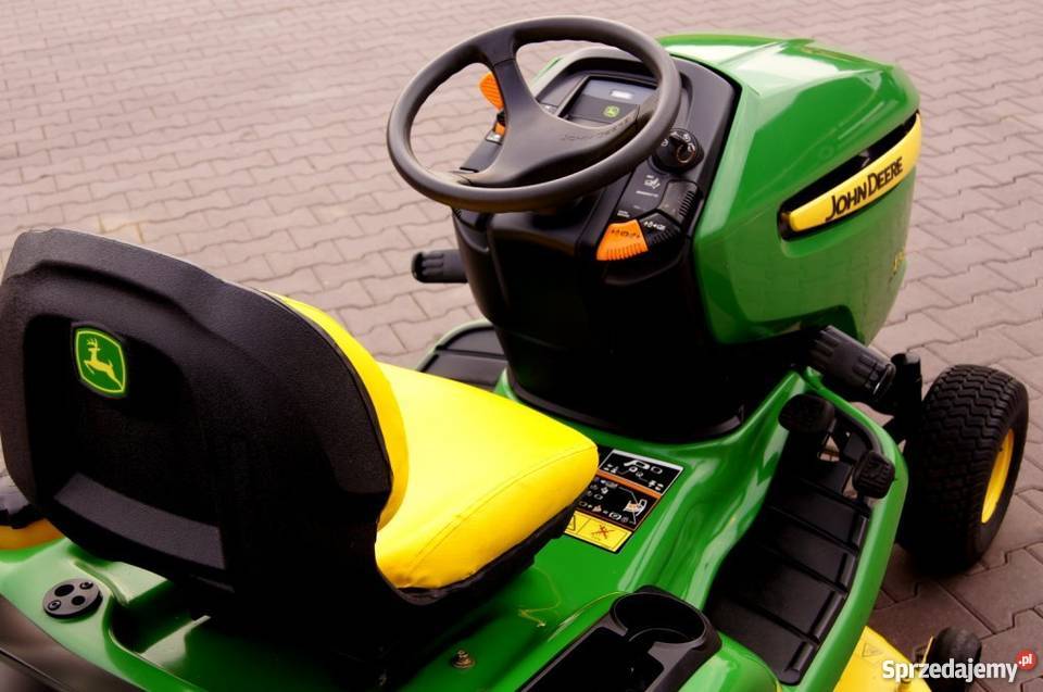 Traktorek kosiarka John Deere X300R nowy Spalinowe Kobiele Wielkie sprzedam