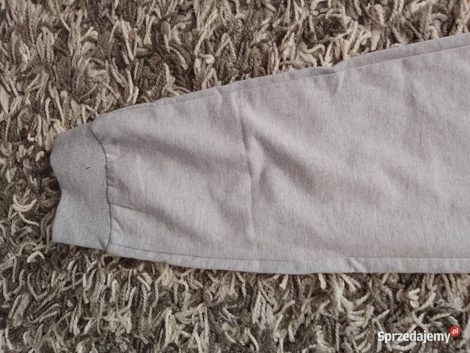 Spodnie dresowe szare damskie szary/srebrny małopolskie Chrzanów