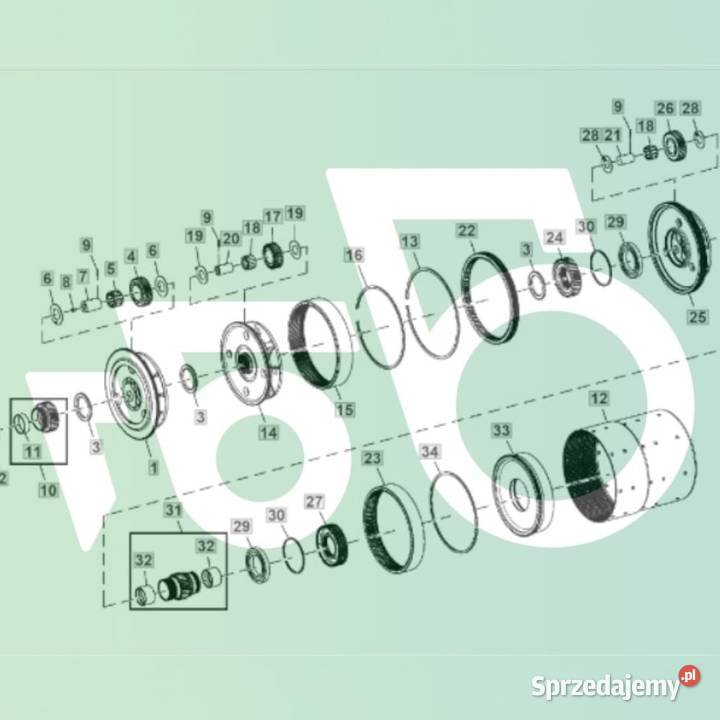 Kosz sprzęgła skrzynia AutoPower L150673 ZF Wilkowo