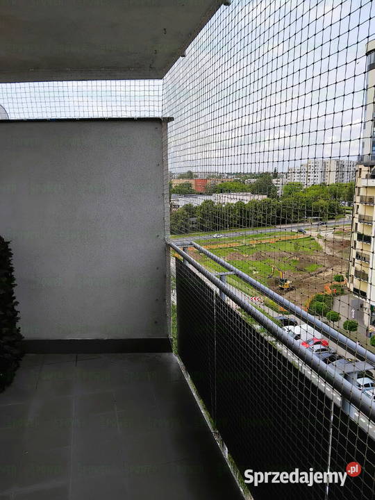SIATKA KOTA na balkon bez zadaszenia Warszawa