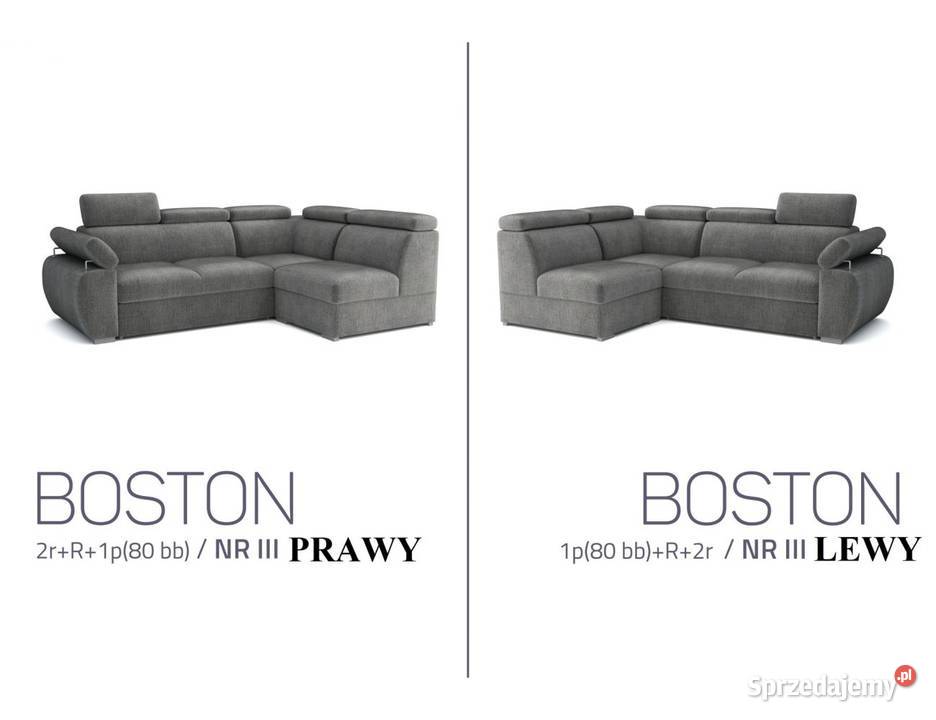 Narożnik Boston 2RR1p80bb Darmowa dostawa 180cm Wieruszów