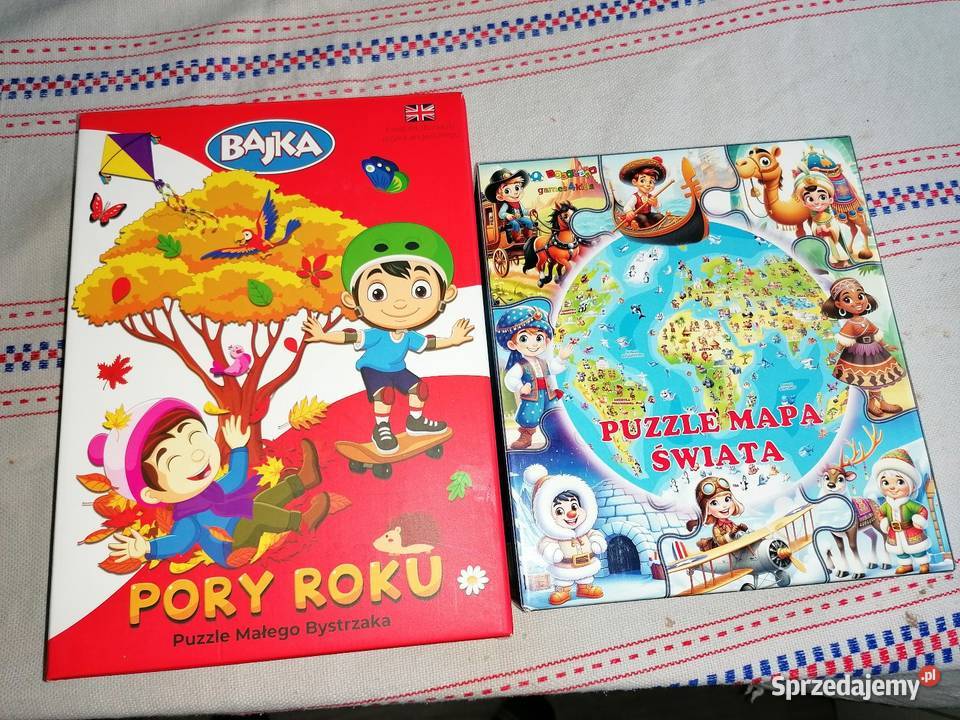 Sprzedam gry i puzzle dzieci Jarosław