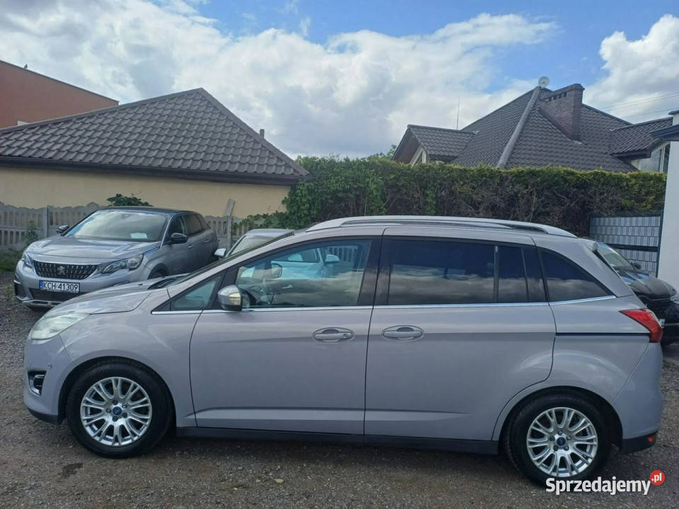 Ford Grand C 7 OS Climatronic Serwis 2 wł Motoryzacja