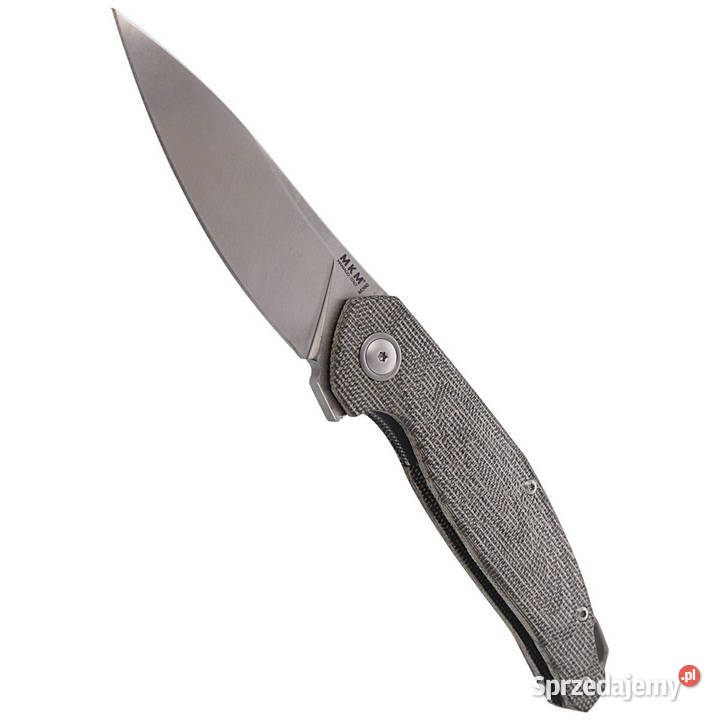 Nóż składany MKM Goccia Green Canvas Micarta Warszawa