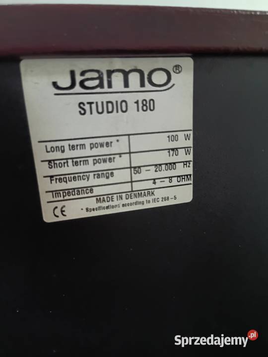 Jamo Studio 180 4 sztuki mazowieckie Warszawa sprzedam