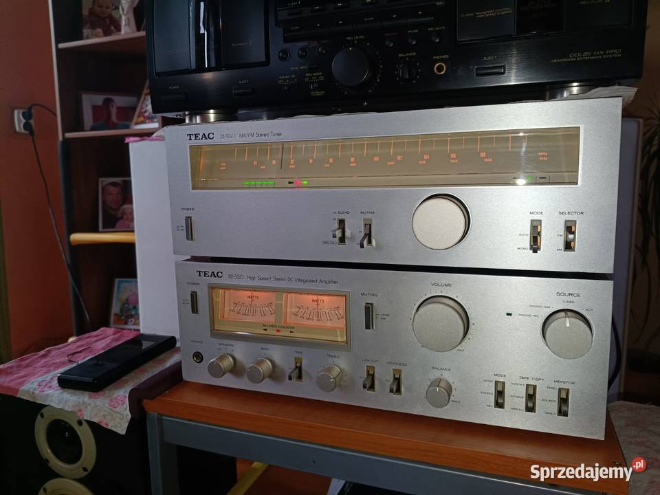 Piękny zestaw zmacniacz radio Vintage TEAC