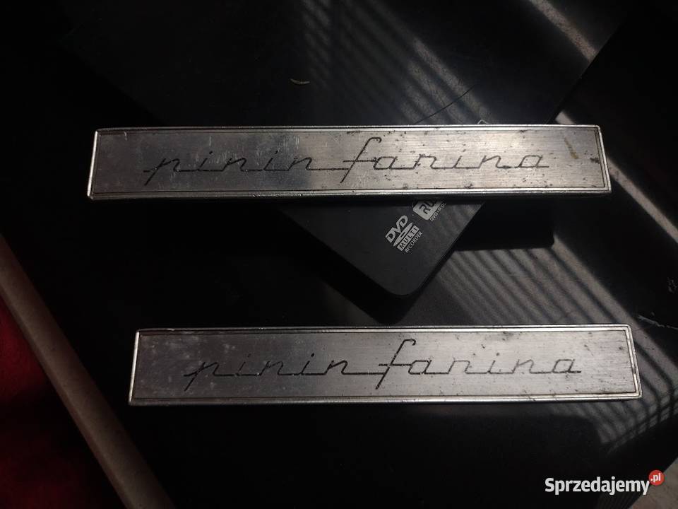 Peugeot 504 coupe cabrio emblematy Pininfarina Emblematy podlaskie