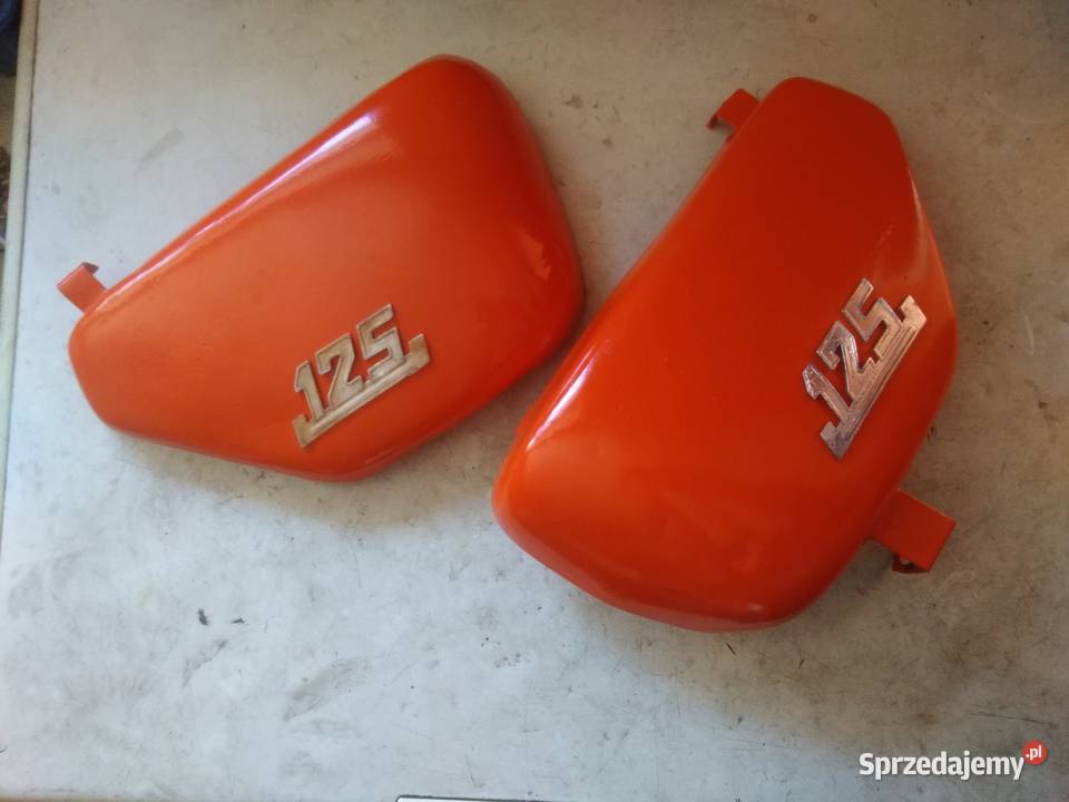 Sprzedam metalowe boczki do wsk 125 Przedbórz