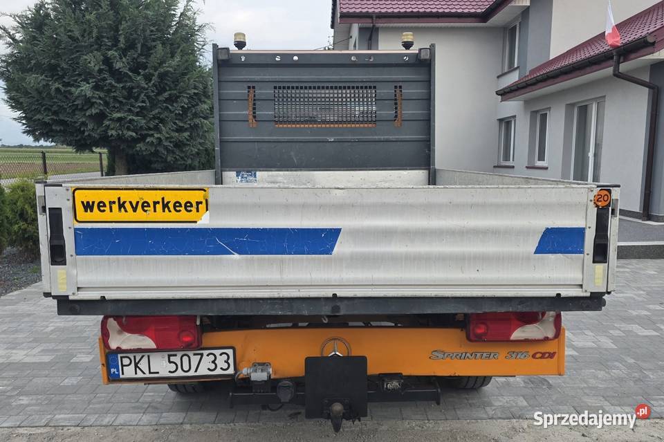 Mercedes Sprinter 906 2 7 Cdi Doka Skrzynia manualna mazowieckie Brudzeń Duży