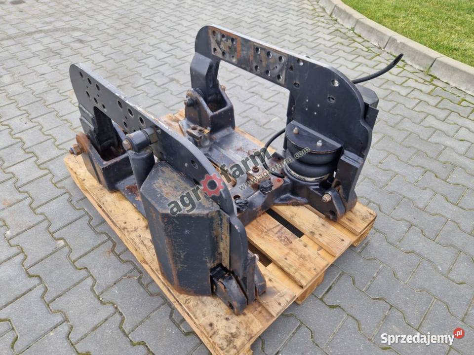 Amortyzacja przedniej osi Valtra 8350 dolnośląskie Byków