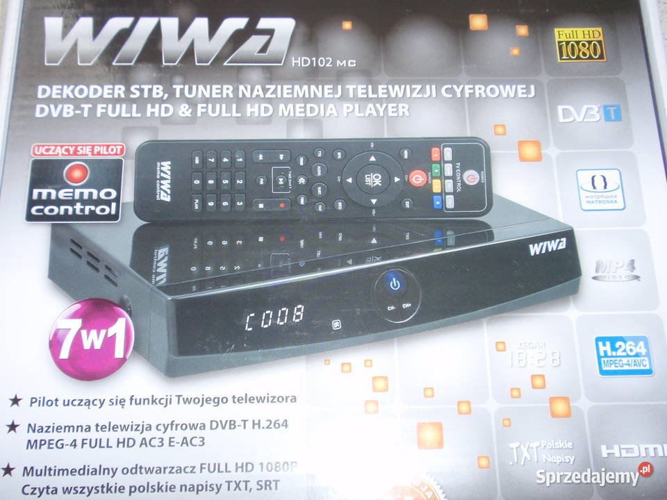 Dekodery STB DVBT i dekoder SAMSUNG DSBS305G z łódzkie Łódź sprzedam