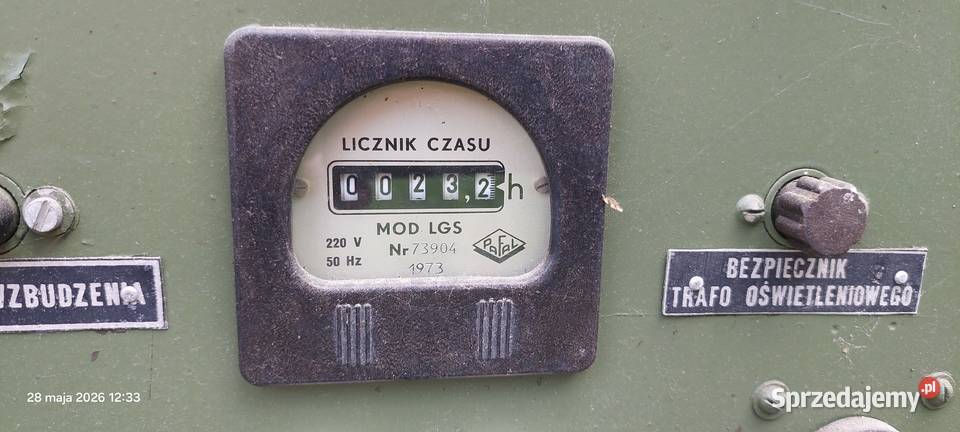 Agregat prądotwórczy PAB4 1230 z przyczepą Piaseczno