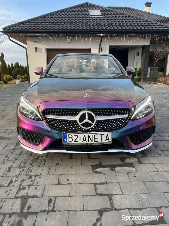 Mercedes C300 CABRIO Stan idealny Brązowe skóry automatyczna