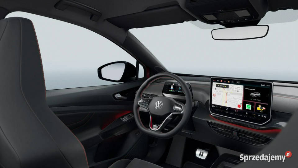 Volkswagen ID4 GTX Plus 4MOTION 79 kWh 340 czerwony Łódź