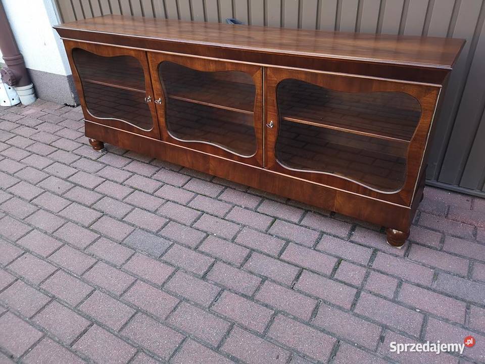 Komoda ARTDECO Orzech RTV Niska Unikat 170 Stara wielkopolskie Swarzędz sprzedam