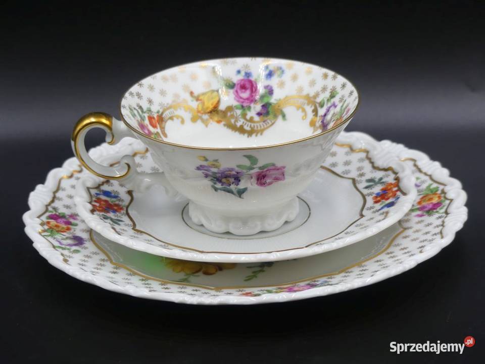 Komplet śniadaniowy Sorau Żary stan niemal