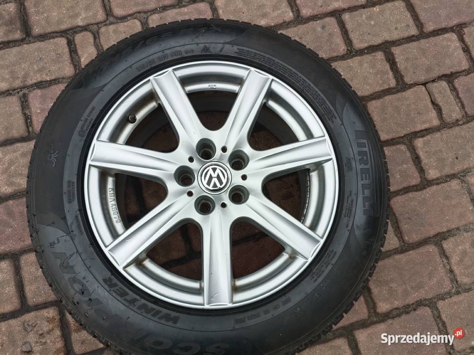 Koła zimowe Volkswagen Tiguan 5x112 R17 opony mazowieckie Ostrołęka