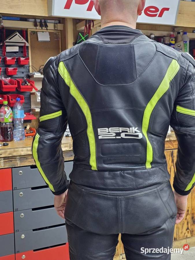 Kombinezon motocyklowy berik rozmiar 52 fluo