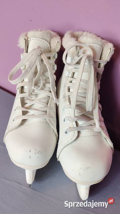 Łyżwy dzieci ocieplane rozmiar 31 wkładka 205 48 Jasień