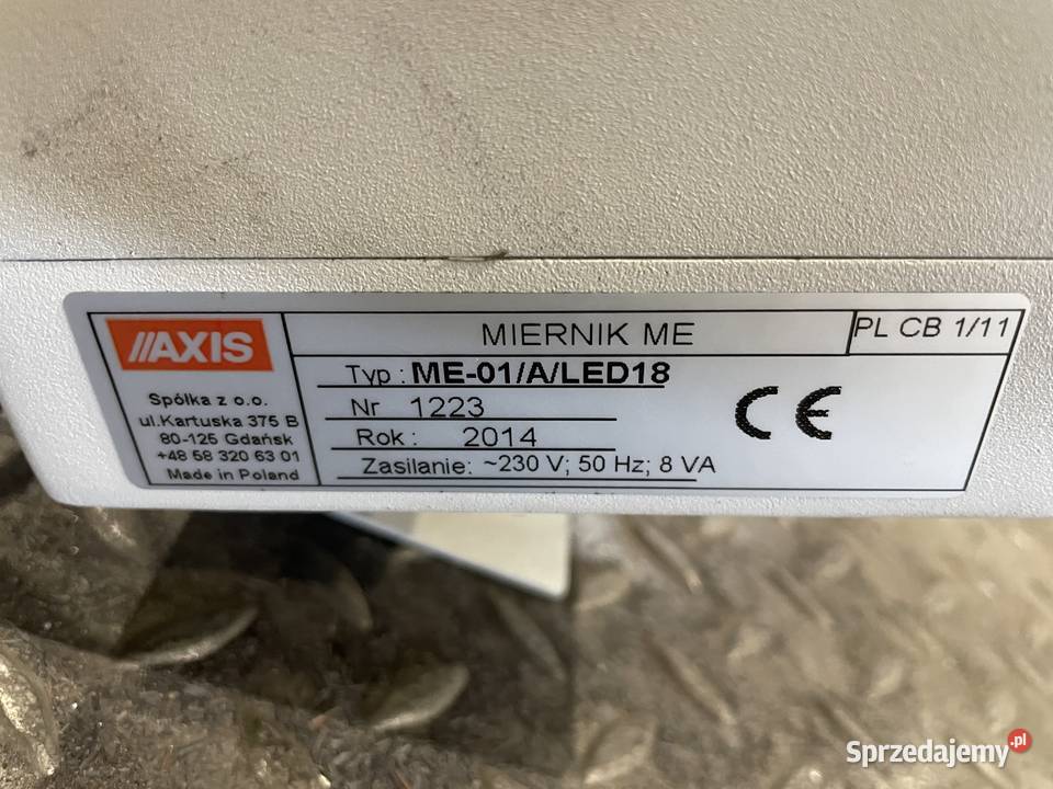 Waga podestowa AXIS 4BA600 B 100x100 600 Drzymałowo