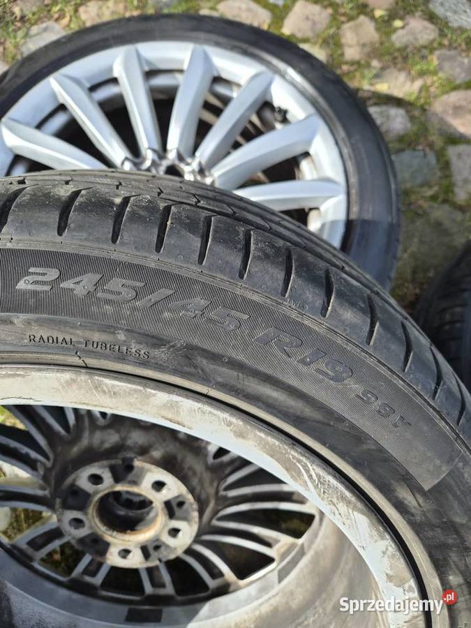 19 BMW G11 G12 6861235 komplet z oponami Kamionki