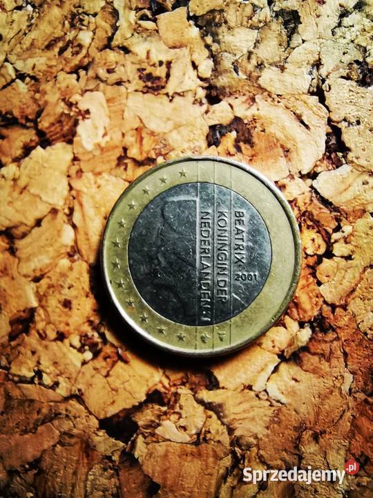 NEDERLAND 1 EURO BEATRIX Ząbki
