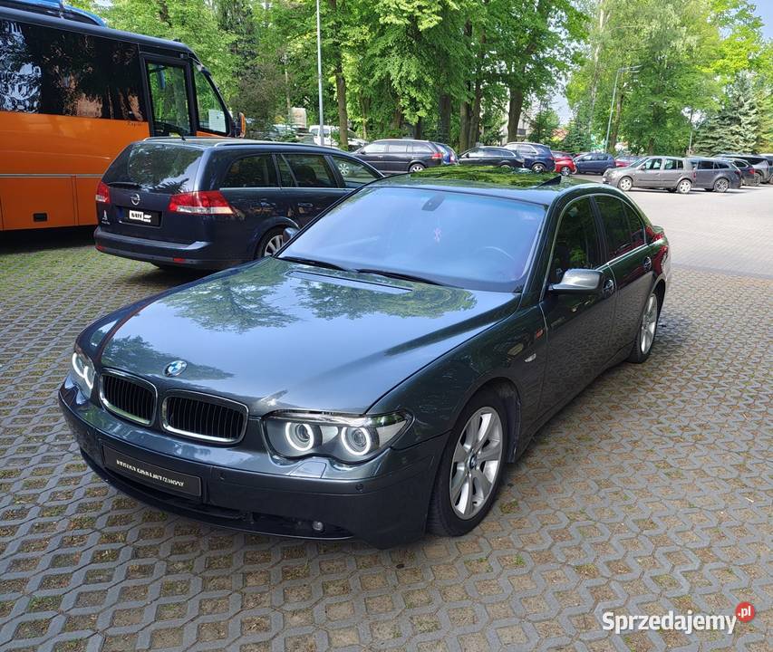 BMW 740d V8 stan ZAMIANA poduszka powietrzna Poznań