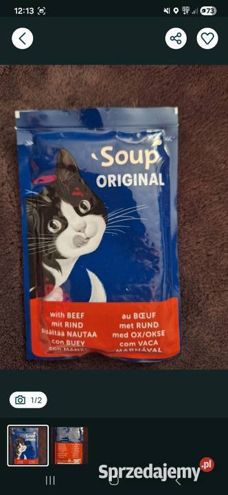 Sprzedam zupy kota felix