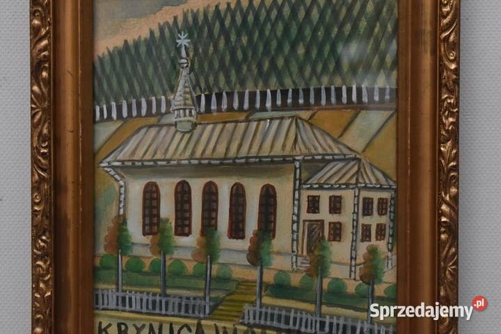 Nikifor Krynicki Kościół z Dzwonnicą Krynia Kraków