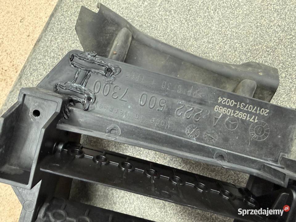 MERCEDES S W222 KIEROWNICA POWIETRZA A2225007300 mazowieckie sprzedam