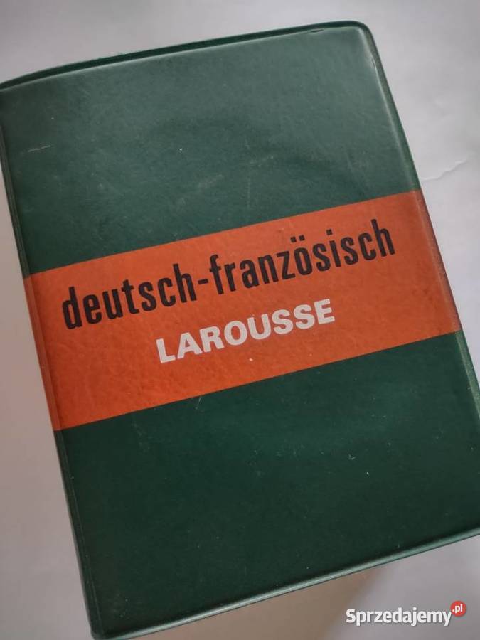 Francusko niemiecki słowniczek Larousse Gniezno