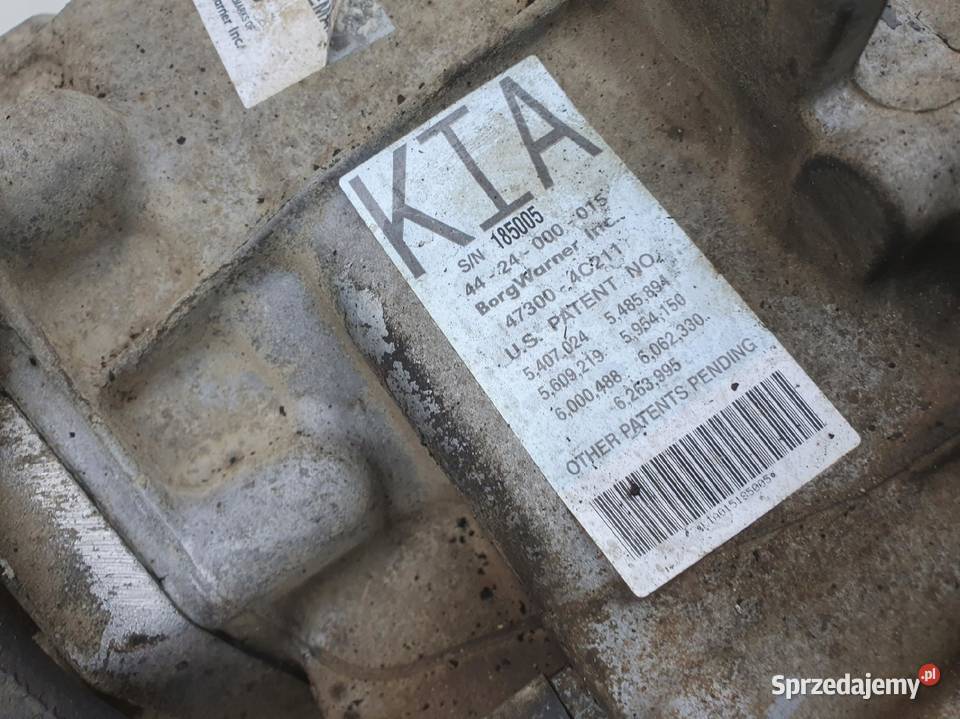 AUTOMATYCZNA SKRZYNIA BIEGÓW Kia Sorento I 25 Rudka
