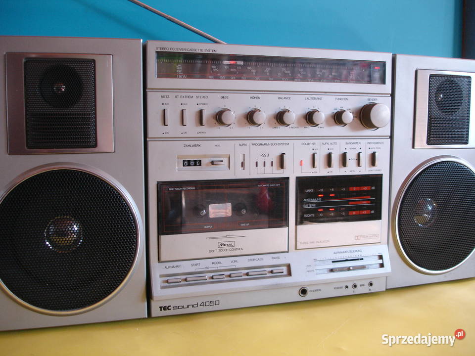 Radiomagnetofon TEC SOUND 4050 lubuskie Zielona Góra