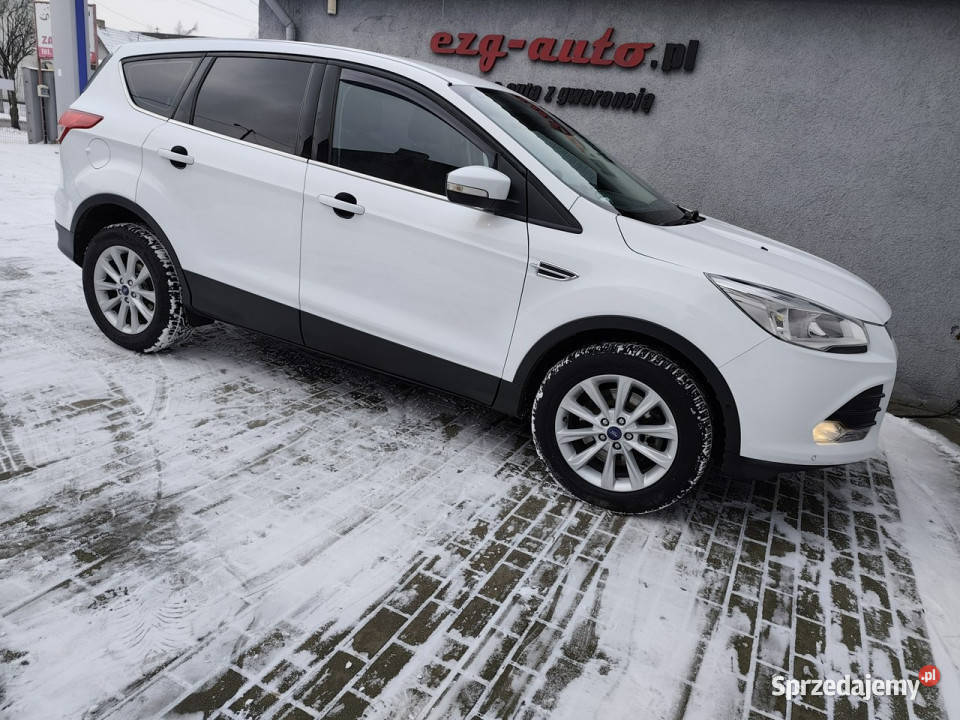 Ford Kuga I wł b bogata serwis zadbana Gwrancja biały łódzkie