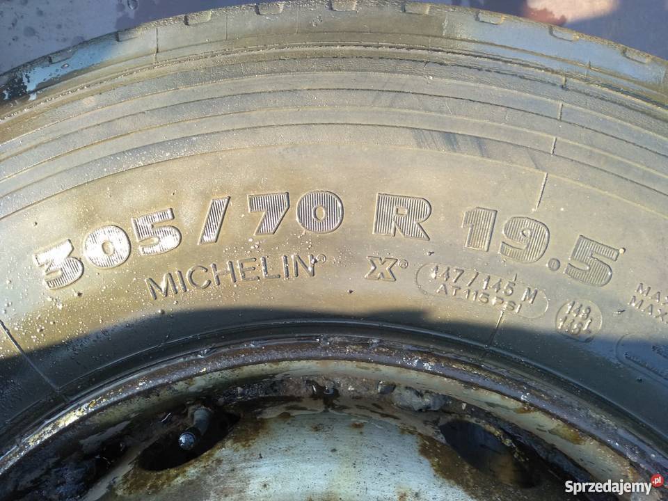 OPONA 30570 R195 MICHELIN XZE2 PRZÓD BIEŻNIK 4MM Rzędowice