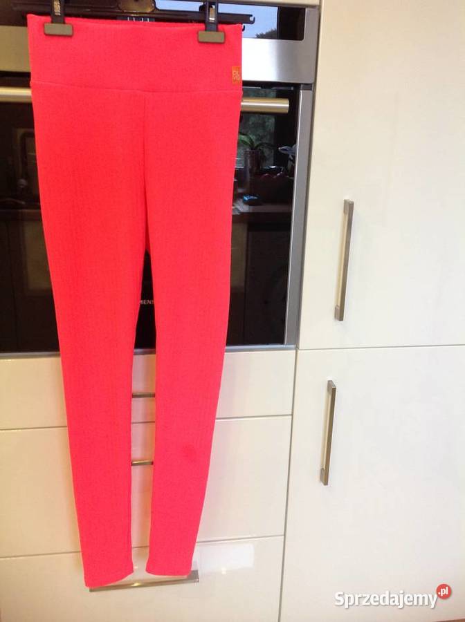 Leginsy Orange Neon Damskie OLA VOGA S NOWE Nowa Sól