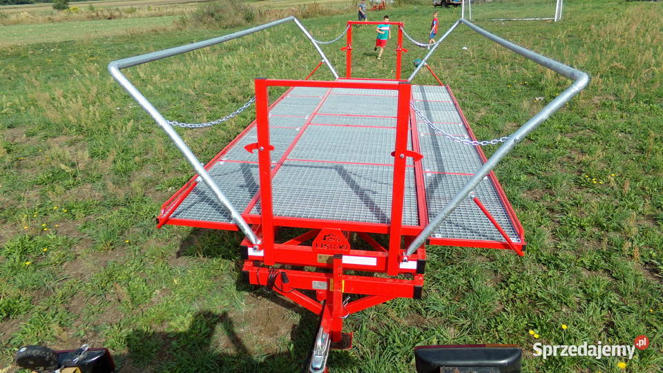 PRZYCZEPA DO ZBIORU OWOCÓW PLATFORMA SADOWNICZA łódzkie Łowicz