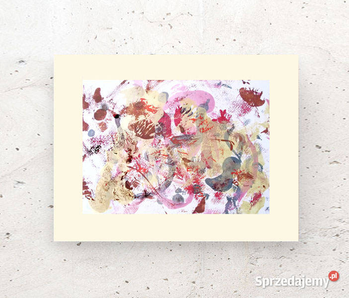 abstrakcyjny rysunek wielokolorowy Dekoracje i ozdoby Gdynia