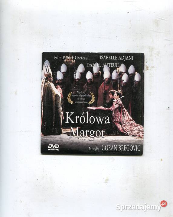Królowa Margot Isabelle Adjani Daniel Auteuil 1 płyta