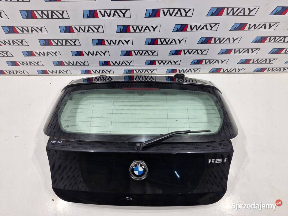 BMW 1 E81 E87 KLAPA BAGAŻNIKA TYŁ TYLNA 668