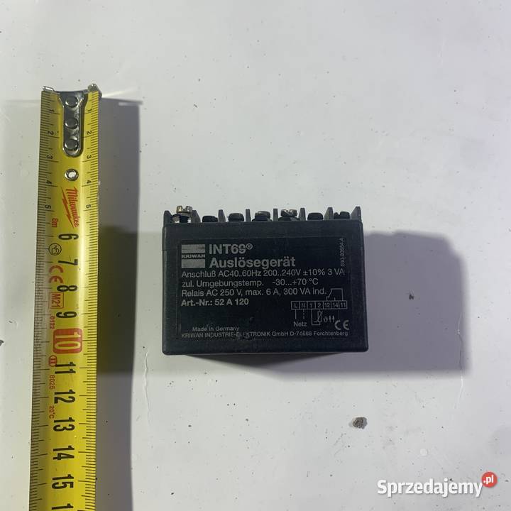 sZabezpieczenie sprężarki KRIWAN INT69 52A 120s