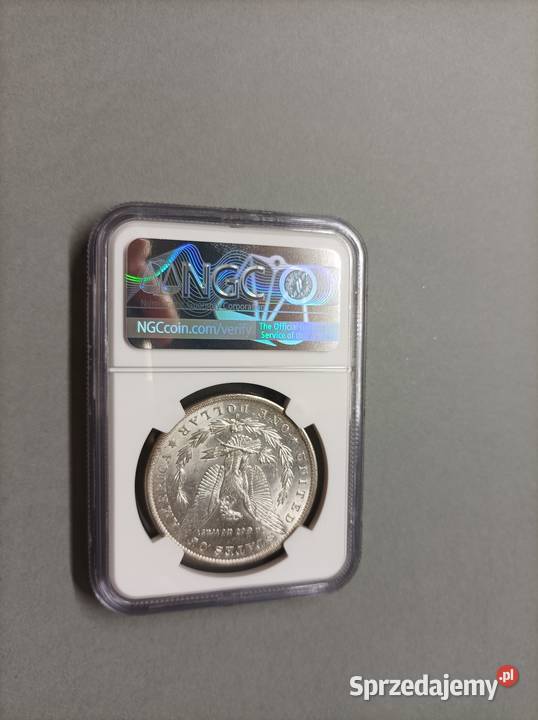 1 Dolar 1884 Morgan NGC MS 63 Nowy Orlean wysoka