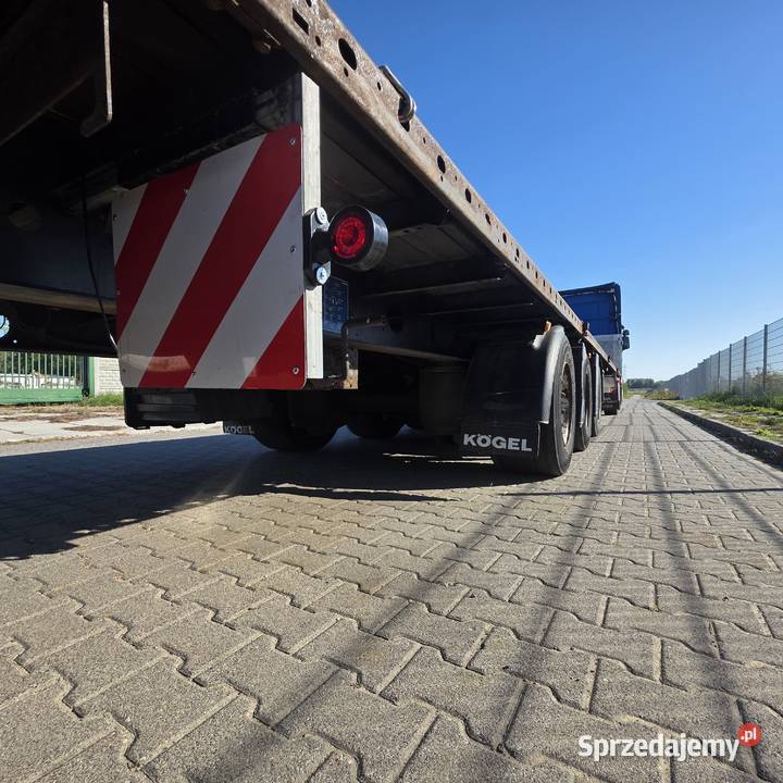Platforma mega 2016 najazdy scania 2009 zestaw