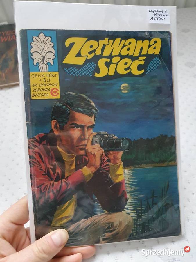 Kapitan Żbik - Zerwana Sieć, wydanie 1, 1977 rok