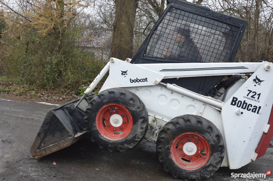 Mini Ładowarka miniładowarka BOBCAT 721 TANIO Złoczew