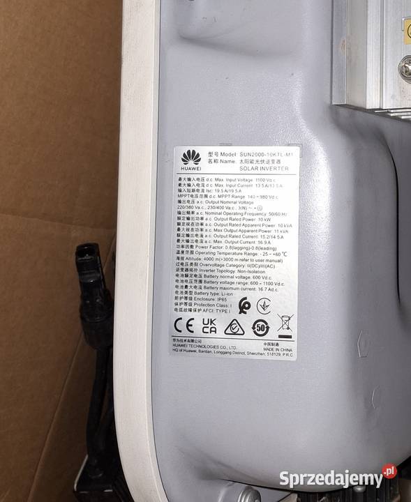 Falownik inwerter HUAWEI SUN200010KTLM1 Zgierz