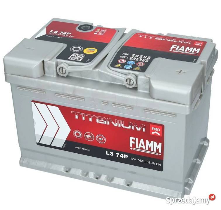 Akumulator FIAMM TITANIUM 74Ah 680A Włocławek