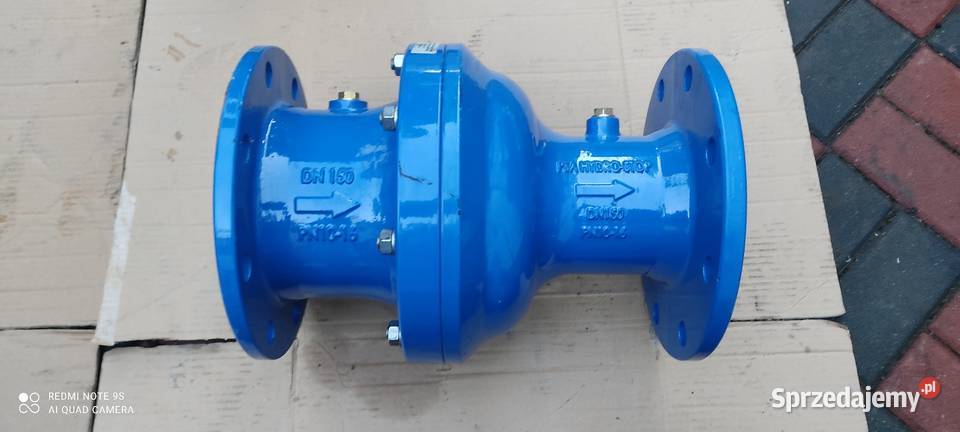 Elastyczny zawór zwrotny blokujący DN150 PN1016 sprzedam