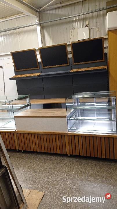 Witryna chłodnicza cukiernicza neutralna lada Sklep Szczecin